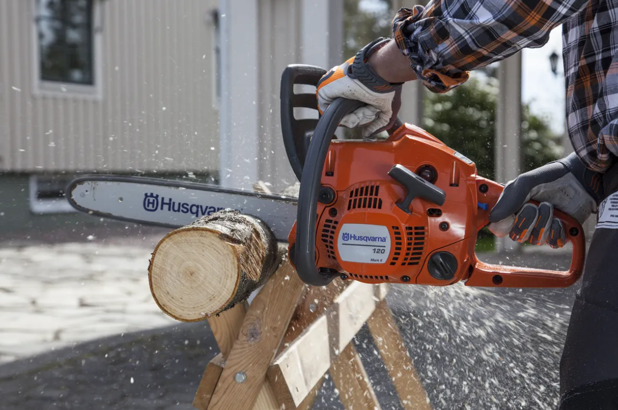 Tronçonneuse Husqvarna 120 Mark II - 3/8 mini - 1,3mm - Guide 35cm - 38 cm3 - 4,8 kg