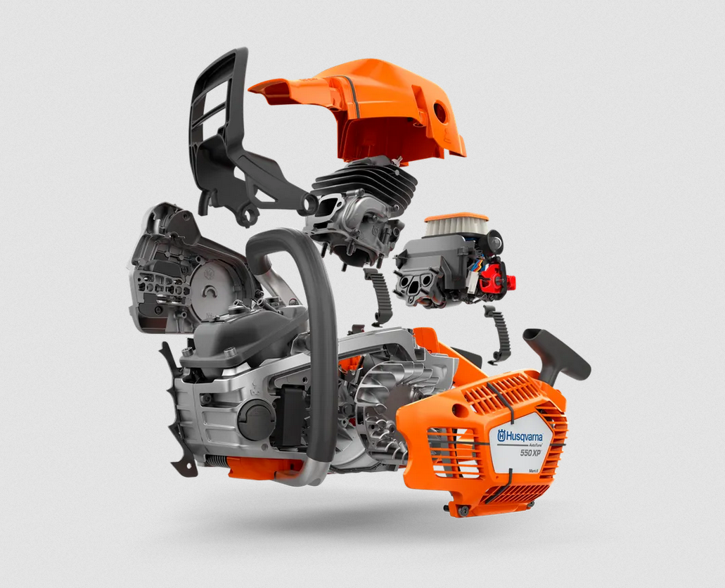 Tronçonneuse Husqvarna 550XP Mark II - .325 - 1,5mm - Guide 45cm - 50,1 cm3 - 5,3 kg