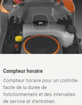 Tracteur tondeuse Husqvarna TC114 - ramassage - coupe 95cm - 452cm3