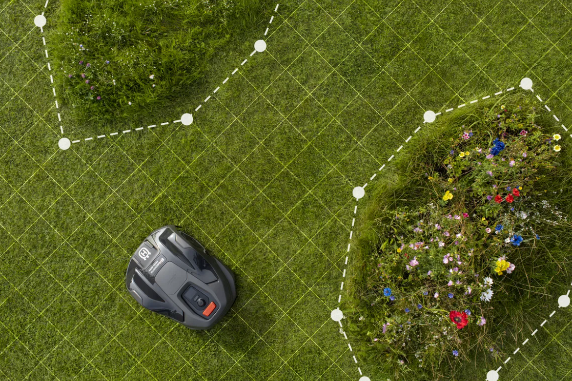 Robot tondeuse Husqvarna Automower 410XE NERA - Surface max 1000m2 - Pente max 30% (17°)