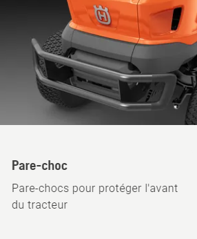 Tracteur tondeuse Husqvarna TS217T - éjection latérale - coupe 108cm - 635cm3