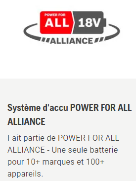 Batterie Husqvarna Aspire P4A 18-B108