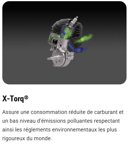 Tronçonneuse Husqvarna 445S - .325 - 1,3mm - Guide 45cm - 50 cm3 - 5,1 kg