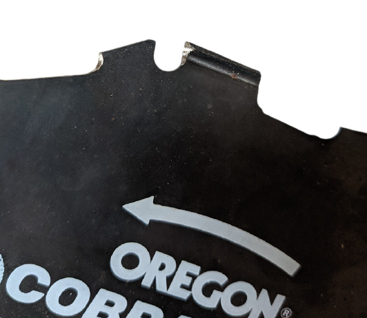 Lame éclaircissage Cobra Oregon 91-411 - Diamètre 23 cm - Alésage 20mm - Epaisseur 1,8mm - 12 dents