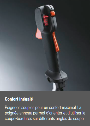 Débroussailleuse Husqvarna 129R – 27,6 cm3 – 5,4 kg - Avec lame, harnais & tête nylon semi automatique