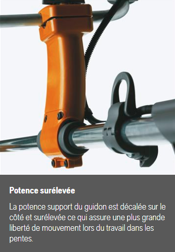 Débroussailleuse Husqvarna 545RX – 45,7 cm3 – 8,9 kg - Avec lame, harnais & tête nylon semi automatique