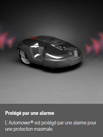 Robot tondeuse Husqvarna Automower 310 Mark II - Surface max 1000m2 - Pente max 40% (22°)