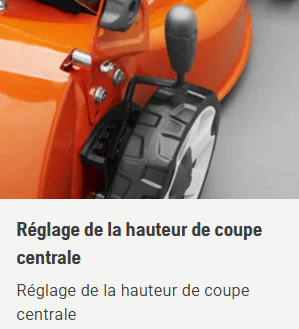 Tondeuse Husqvarna LC356VP - 166cm3 - tractée - carter acier 56cm - ramassage