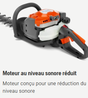 Taille haies Husqvarna 522HD60X - 21,7 cm3 - double lames 60cm - 4,9 kg