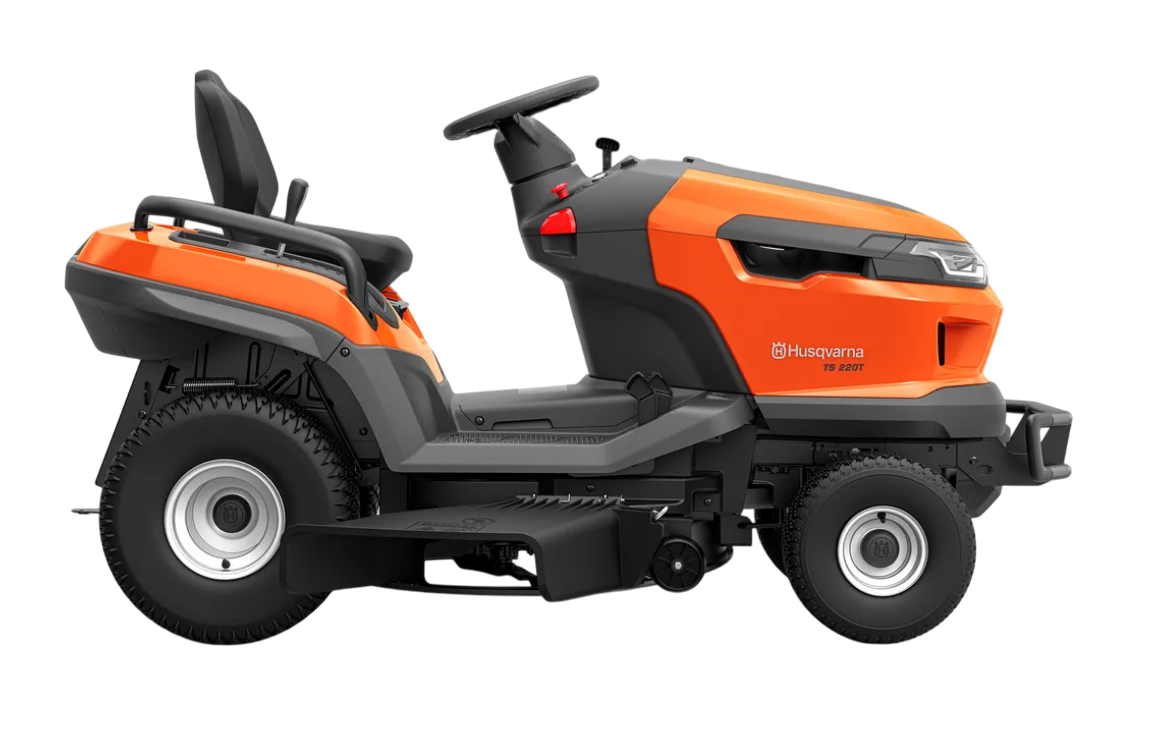 Tracteur tondeuse Husqvarna TS220T - éjection latérale - coupe 108cm - 708cm3