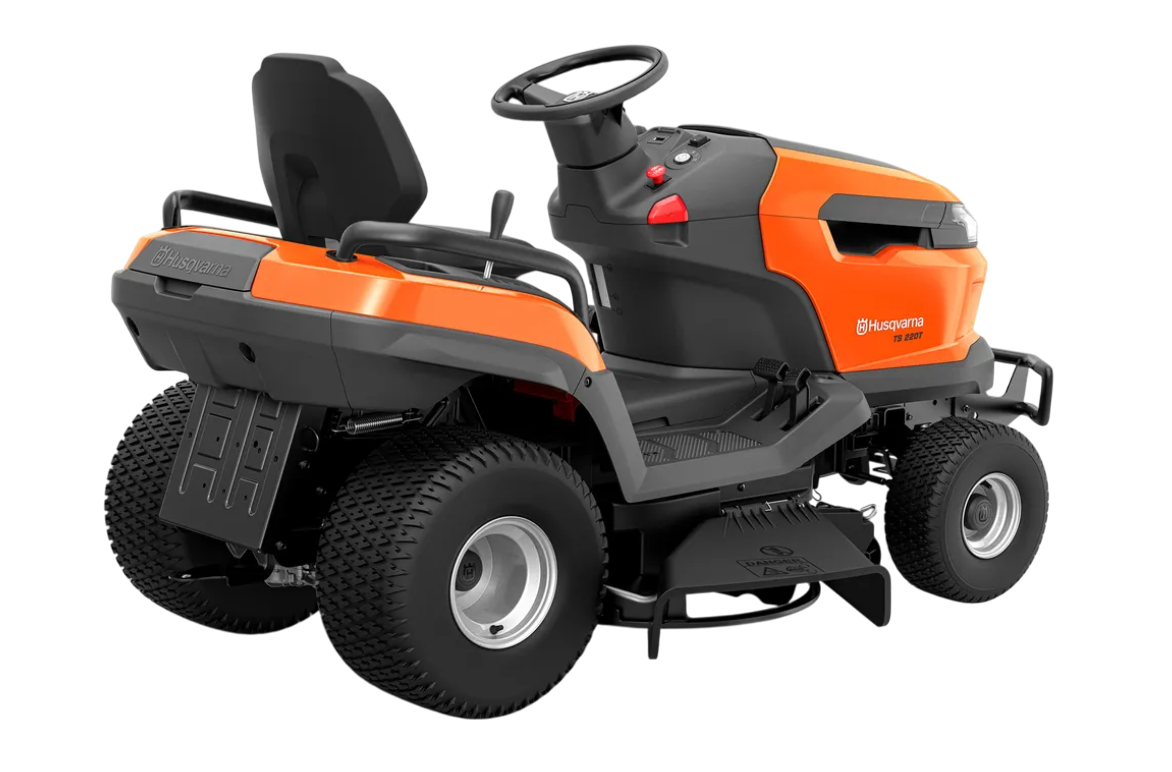 Tracteur tondeuse Husqvarna TS220T - éjection latérale - coupe 108cm - 708cm3