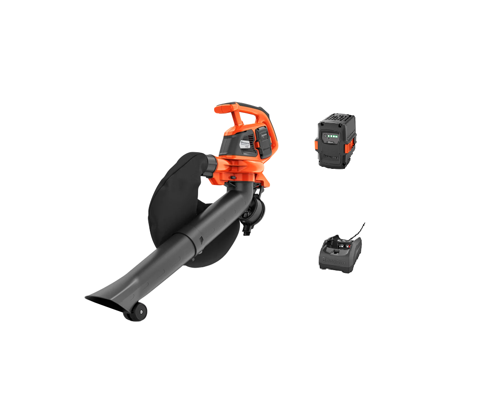 Souffleur aspirateur à batterie Husqvarna 120iBV pack avec batterie 40-B140 + chargeur 40-C80