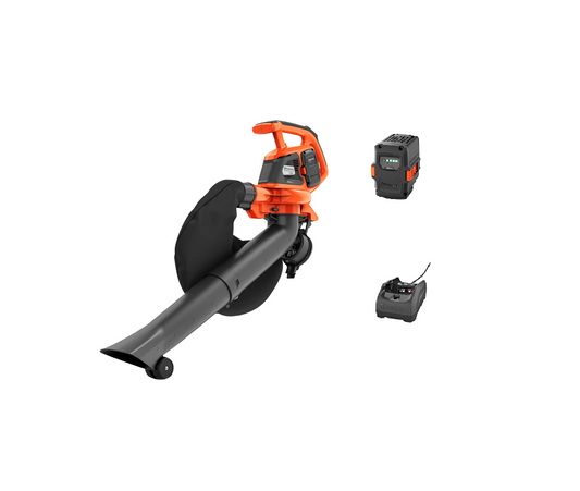 Souffleur aspirateur à batterie Husqvarna 120iBV pack avec batterie 40-B140 + chargeur 40-C80