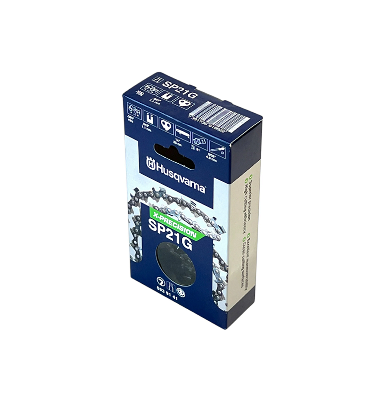 Chaîne tronçonneuse Husqvarna 593914164 – 325″ mini – .043″/1,1 mm – 64 maillons - SP21G X-Precision