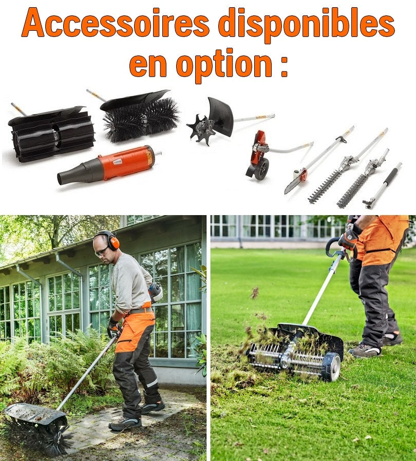 Coupe bordures multifonctions Husqvarna 129LK - 27,4 cm3 - 4,6 kg