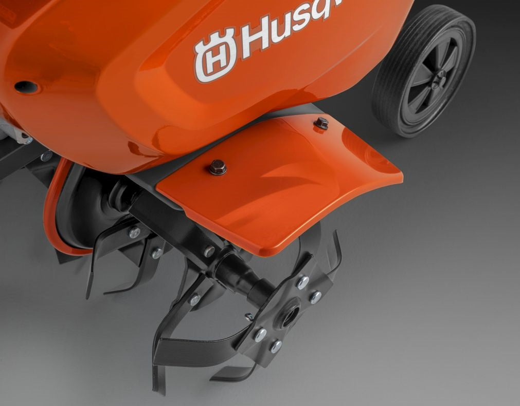 Promotion motobineuse Husqvarna TF120 - 79cm3 - 1 vitesse avant - 6 fraises - largeur de travail 46 cm