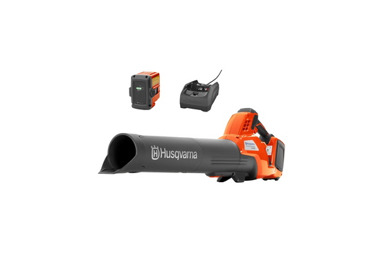 Souffleur à batterie Husqvarna 230iB pack avec batterie BLi20 + chargeur QC80