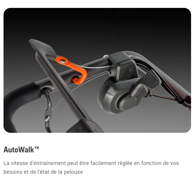 Tondeuse Husqvarna LC356V - 166cm3 - tractée - carter acier 56cm - ramassage/éjection latérale