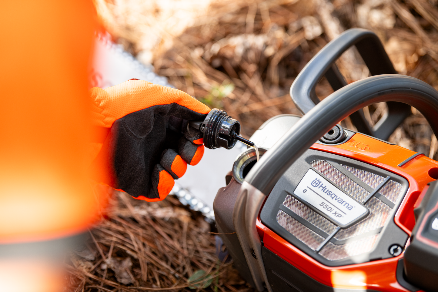 Tronçonneuse professionnelle à batterie Husqvarna 550iXP