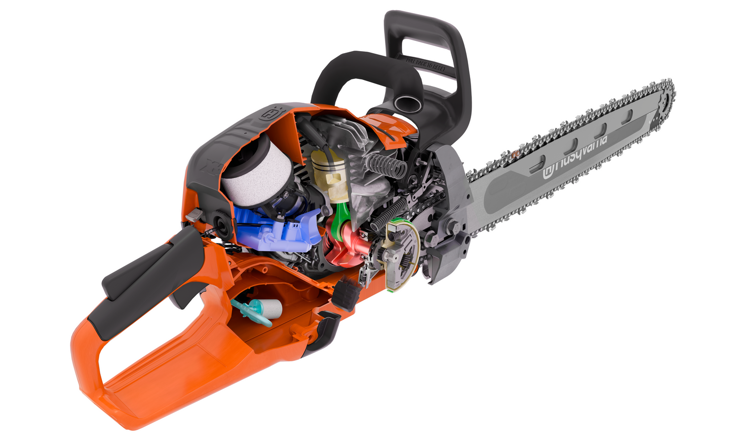 Tronçonneuse Husqvarna 564XP - Injection - 3/8 - 1,5mm - Guide 50cm - 63 cm3 - 5,8 kg