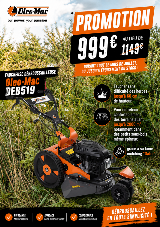 Faucheuse débroussailleuse Oleo Mac DEB519