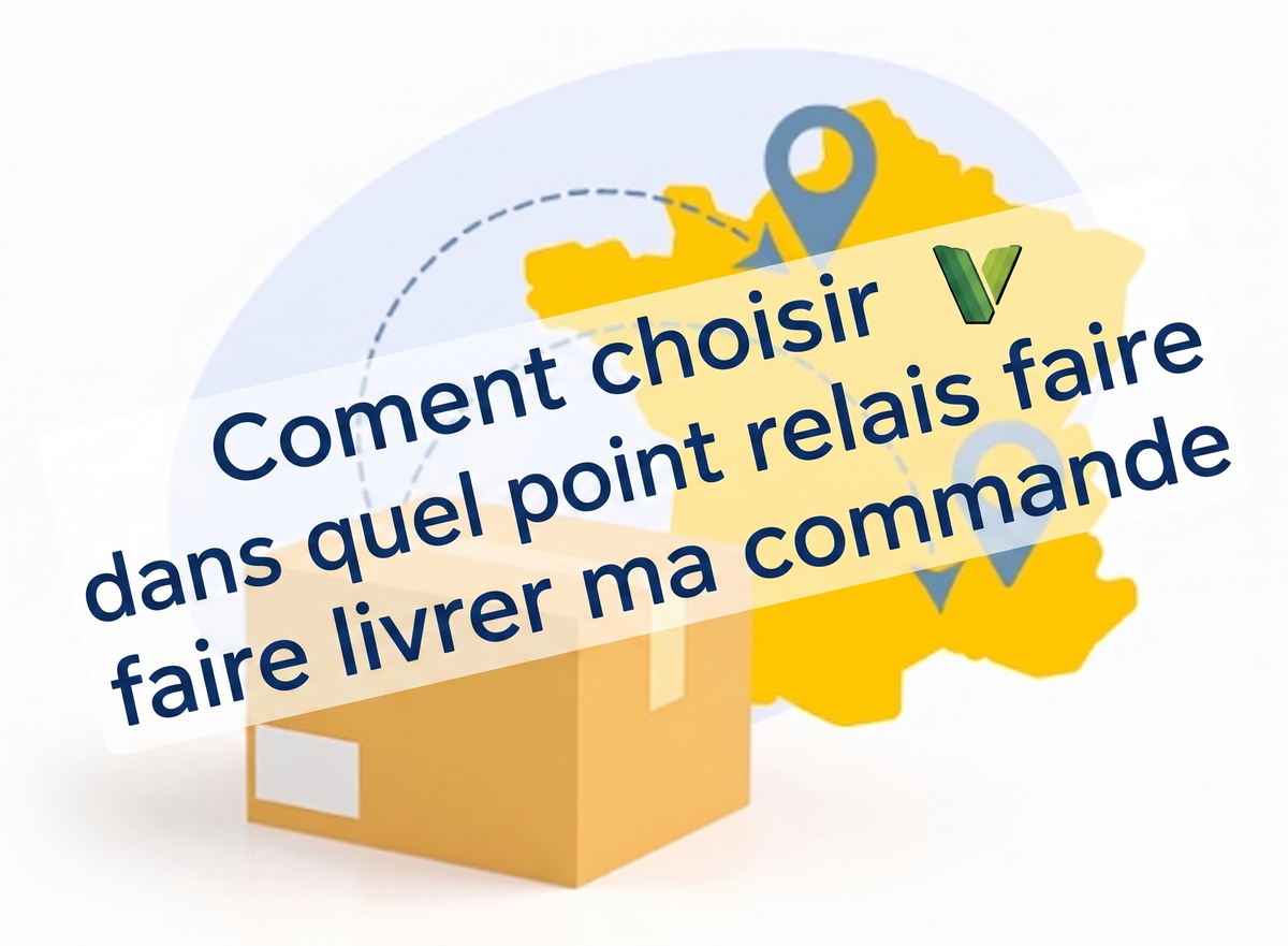 Charger la vidéo : Vidéo expliquant comment choisir le point relais Mondial Relay ou Colissimo dans lequel vous souhaitez que votre commande soit déposée