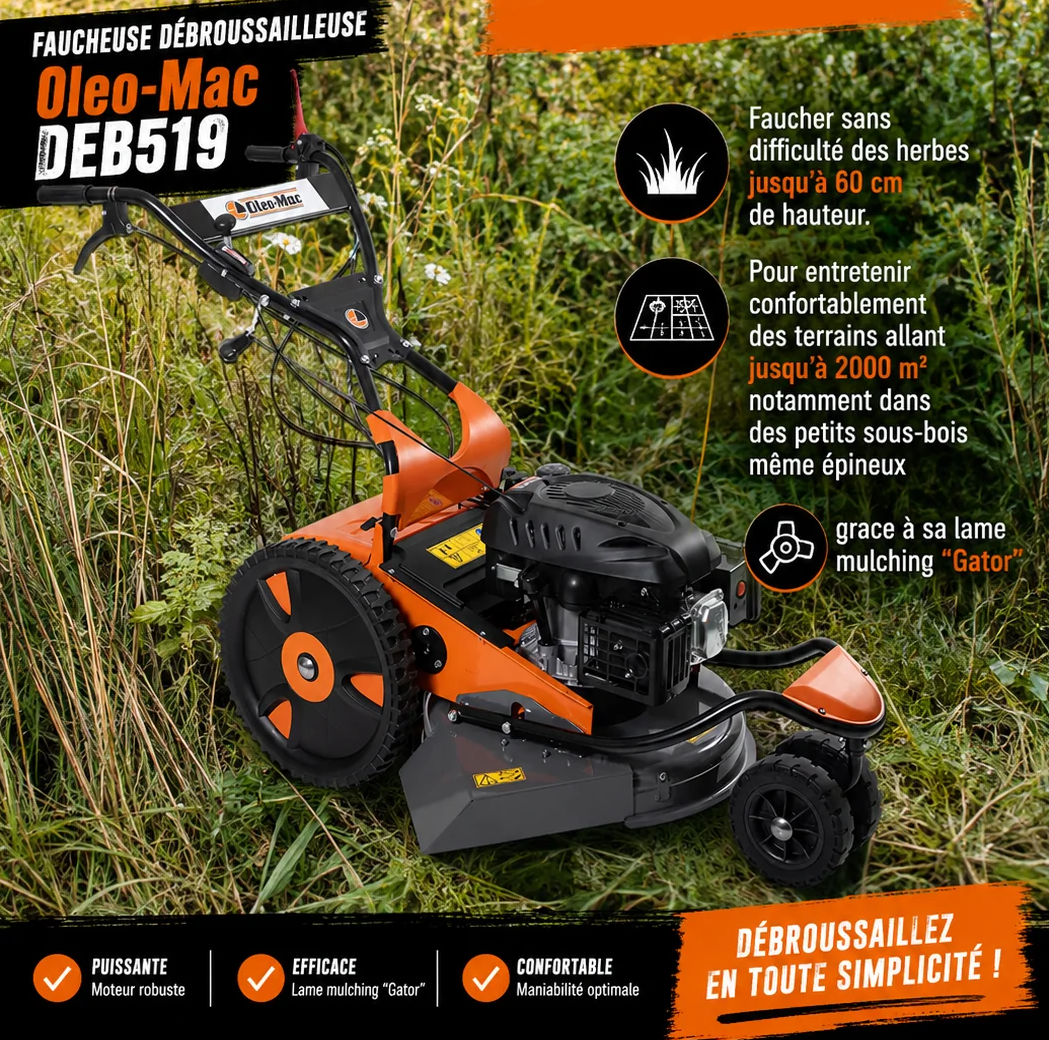 Faucheuse débroussailleuse Oleo Mac DEB519