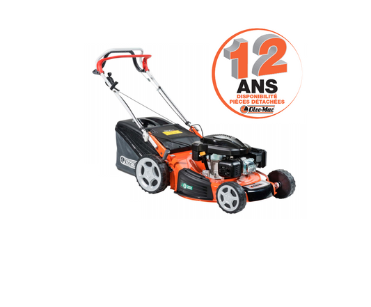 Tondeuse Oleo Mac GV 53 TK AllRoad Plus 4 - 196cm3 - Tractée - Carter acier 51cm - Ramassage, mulching, éjection latérale & arrière