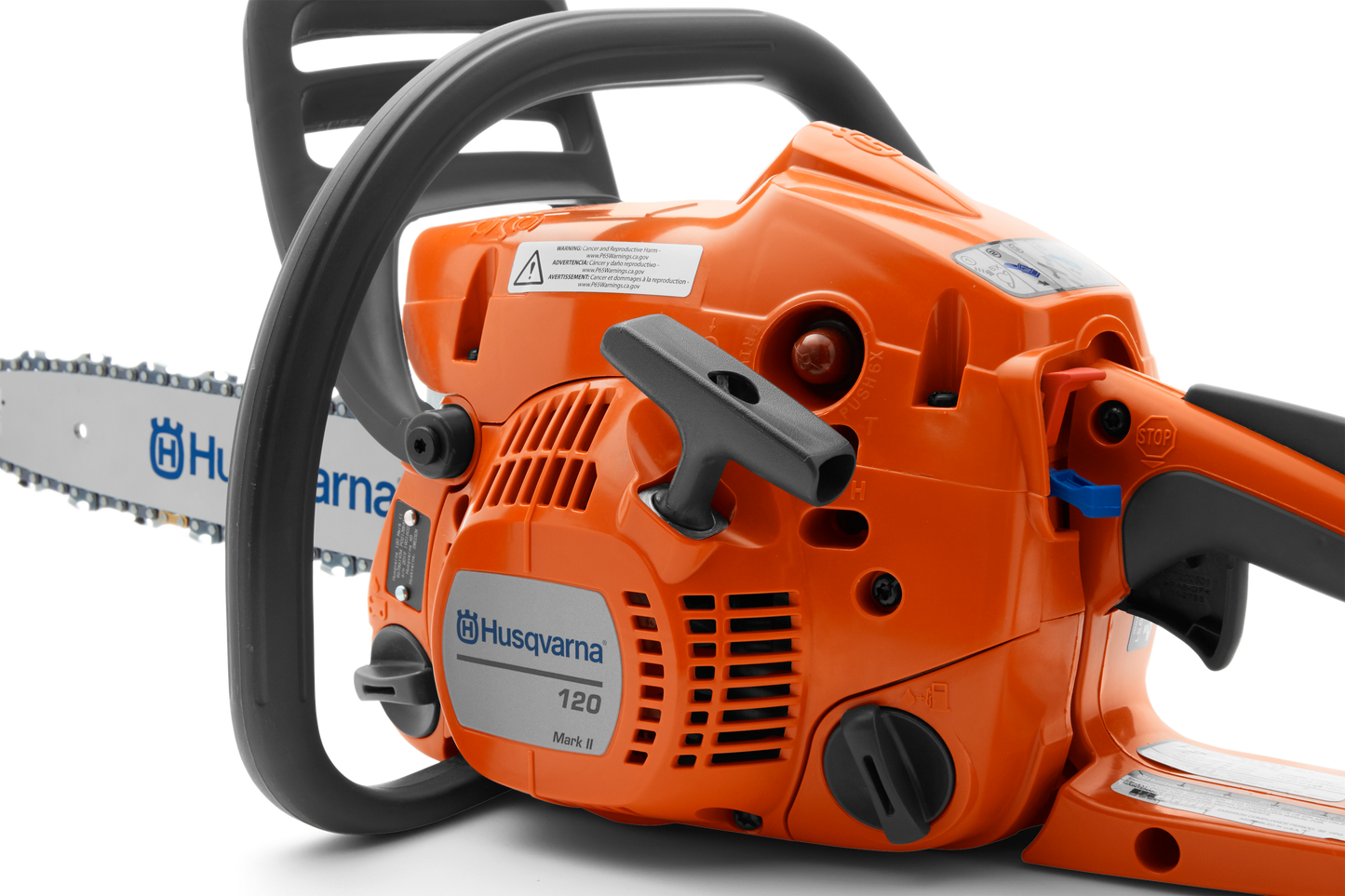 Tronçonneuse Husqvarna 120 Mark II - 3/8 mini - 1,3mm - Guide 35cm - 38 cm3 - 4,8 kg