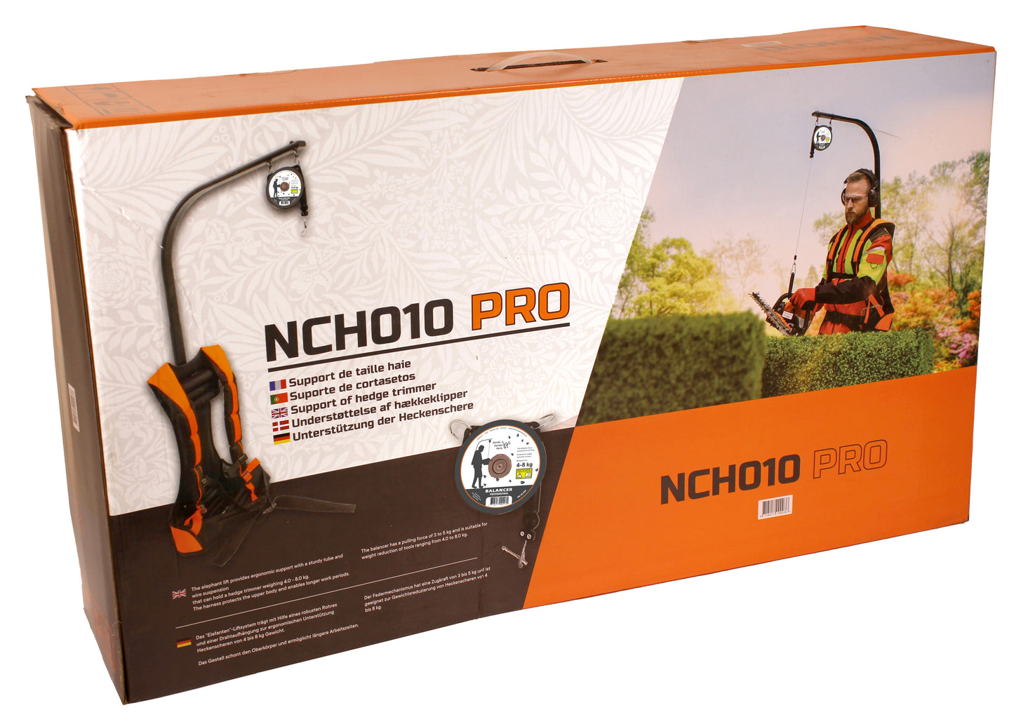 Support taille-haie NCH010 Pro harnais trompe d'éléphant