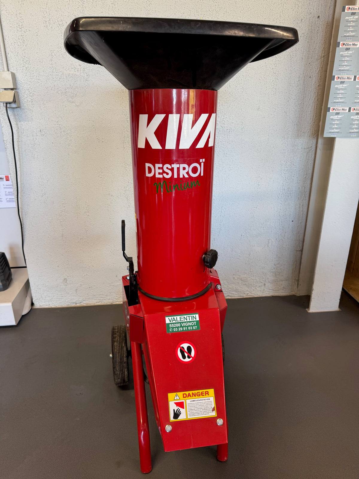 Broyeur de végétaux Kiva Destroï Minium - OCCASION
