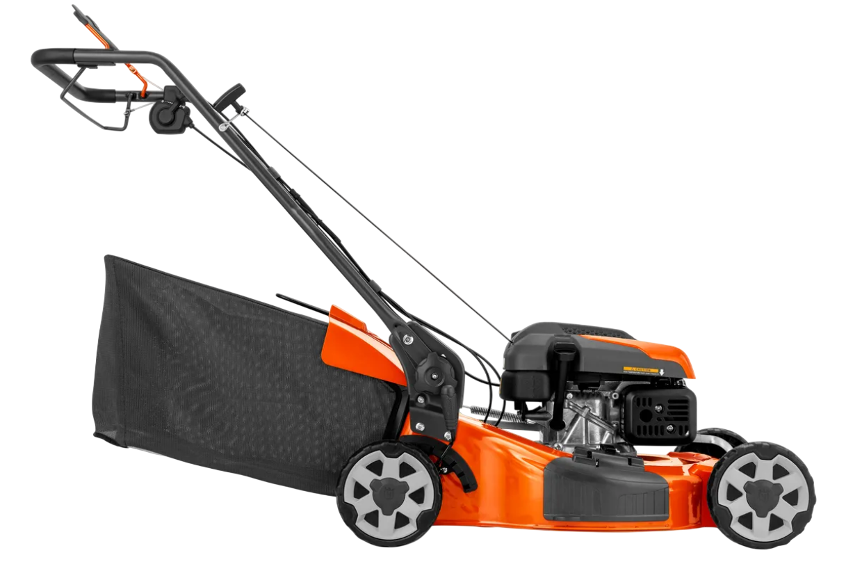 Tondeuse Husqvarna LC356V - 166cm3 - tractée - carter acier 56cm - ramassage/éjection latérale