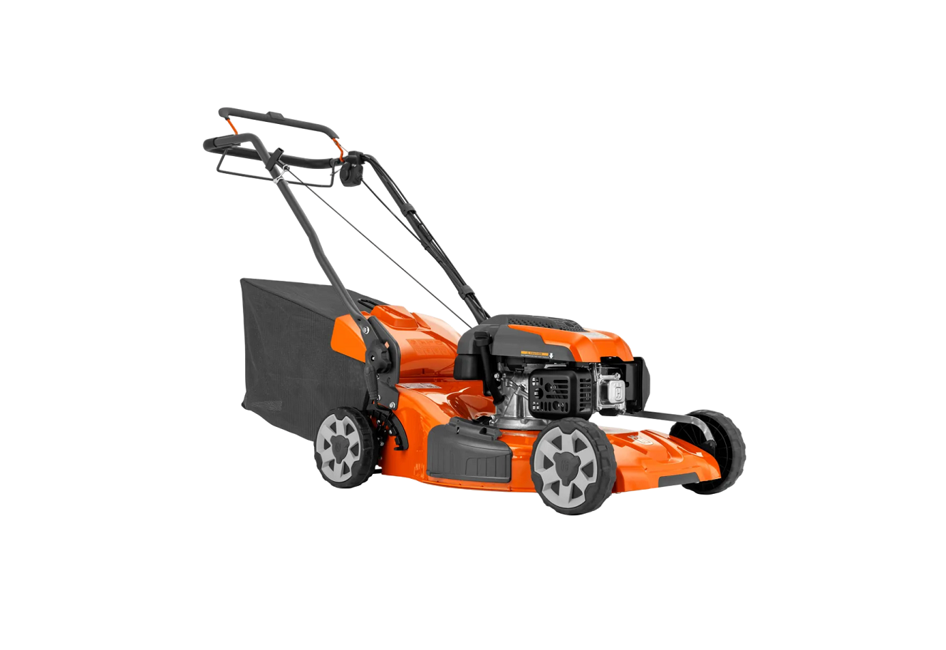Tondeuse Husqvarna LC356V - 166cm3 - tractée - carter acier 56cm - ramassage/éjection latérale