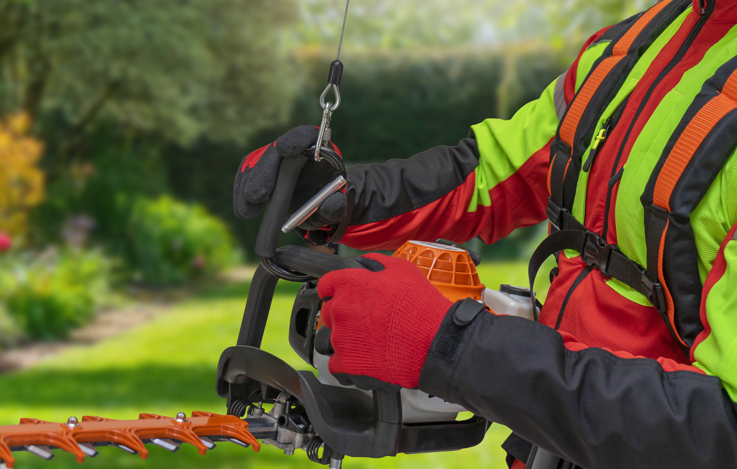 Support taille-haie NCH010 Pro harnais trompe d'éléphant
