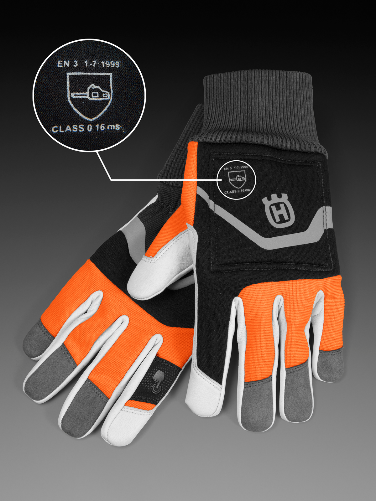 Gants Husqvarna Functional avec protection anti-coupure classe 0 (16m/s)