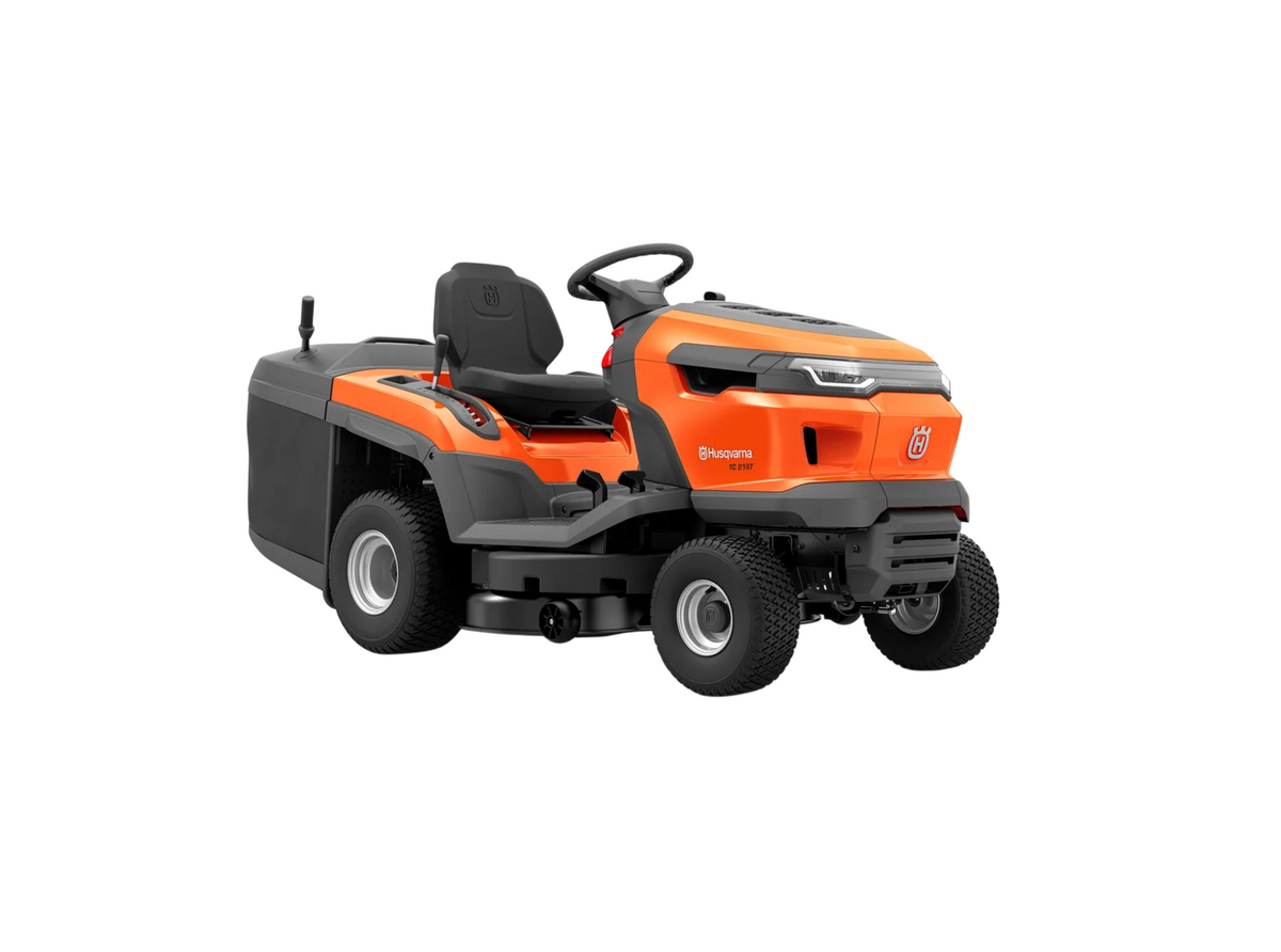Tracteur tondeuse Husqvarna TC215T - ramassage - coupe 95cm - 586cm3