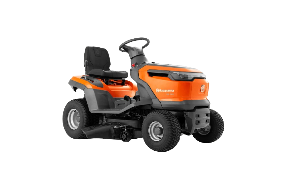 Tracteur tondeuse Husqvarna TS114 - éjection latérale - coupe 95cm - 452cm3