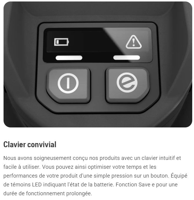Tronçonneuse à batterie Husqvarna 242i pack avec batterie 40-B140 + chargeur 40-C80