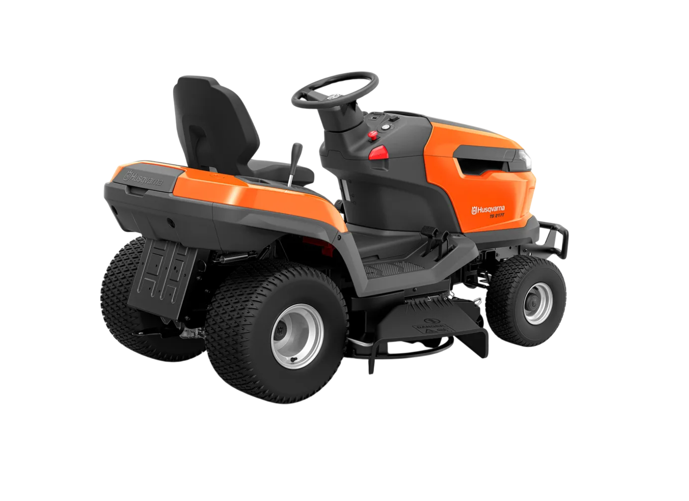 Tracteur tondeuse Husqvarna TS217T - éjection latérale - coupe 108cm - 635cm3