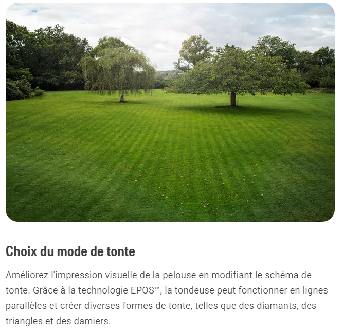 Robot tondeuse Husqvarna Automower 405VE NERA - Surface max 900m² - Pente max 30% (22°)