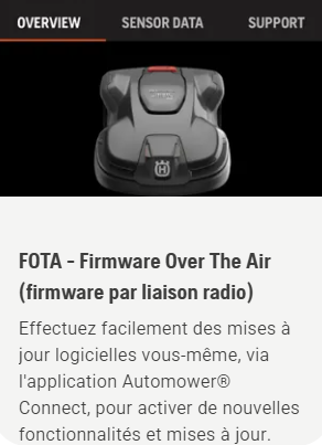Robot tondeuse Husqvarna Automower 435X AWD NERA - Surface max 5000m2 - Pente max 70% (35°) - 4 roues motrices