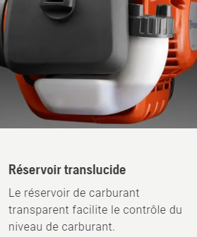 Débroussailleuse Husqvarna 122R – 21,7 cm3 – 4,7 kg - Avec harnais & tête nylon