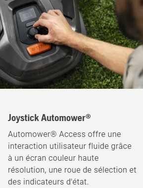 Robot tondeuse Husqvarna Automower 435X AWD NERA - Surface max 5000m2 - Pente max 70% (35°) - 4 roues motrices