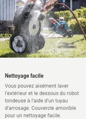 Robot tondeuse Husqvarna Automower 405XE NERA - Surface max 600m2 - Pente max 30% (17°)
