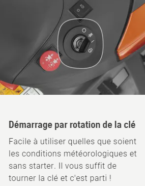 Tracteur tondeuse Husqvarna TC112 - ramassage - coupe 95cm - 413cm3