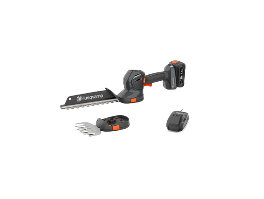 Taille haies à batterie Husqvarna Aspire S20-P4A pack avec batterie P4A 18-B36 + chargeur P4A 18-C50