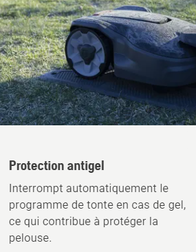 Robot tondeuse Husqvarna Automower 435X AWD NERA - Surface max 5000m2 - Pente max 70% (35°) - 4 roues motrices