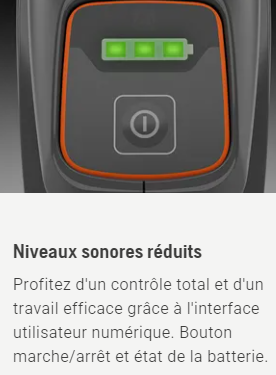 Taille haies à batterie Husqvarna Aspire S20-P4A pack avec batterie P4A 18-B36 + chargeur P4A 18-C50