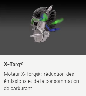 Tronçonneuse Husqvarna 445 Rancher - .325 - 1,5mm - Guide 45cm - 55 cm3 - 6 kg