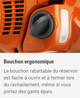 Tronçonneuse Husqvarna 440 II - .325 - 1,3mm - Guide 38cm - 40 cm3 - 4,6 kg